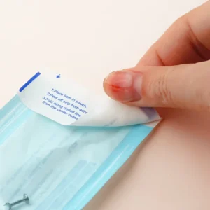 Customized Steam Sterilized Packing Piercing Jewelry Autoclave and Use Sealed Pouch