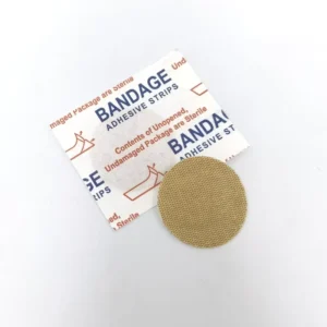 Customized Sterile Small Round PE Material Waterproof Band Aids 22MM