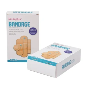 Customized Waterproof PE Film Skin Tone Different Shape Band-aid for Wound Cut