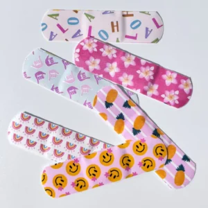 Cute Breathable Fancy Custom Printed Medical Grade Water Resistant Band Aids