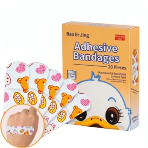 Cute Cartoon Waterproof Safety Band Aids with PE Packaging Disinfecting Type EOS Class I