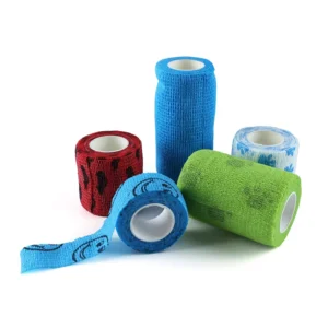 Cute Printed Non Woven Self Adhesive Bandage Wrap High Elastic Self Adhesive Wrap Cohesive Bandage