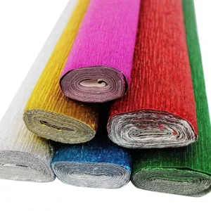 DIY Handcraft Paper Crepe Decoration Italy Crepe Paper Jumbo Rol