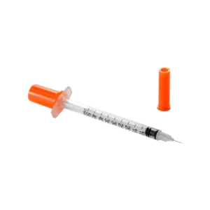 DM Disposable Insulin 0.5ml 1ml Medical Syringe Disposable Sterile Syringe with Needle