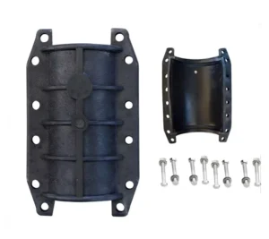 DN5 500mm PN10 16 HDPE Repair Saddle Clamp