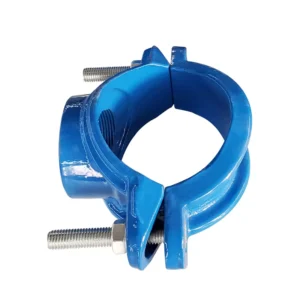 DN50 PVC Pipe Saddle Tee Clamp Ductile Iron Tapping Tee