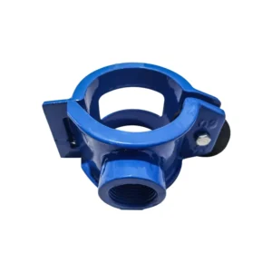 DN63 Tapping Tee of Ductile Iron Pipes Saddle Clamp