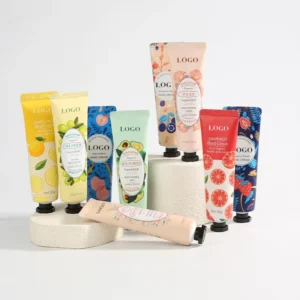 Daily Care Fruity Scent Fragrance Hydrating Hand Cream Portable Travel Size Scented Moisturizing Mini Hand Cream for Dry Hands