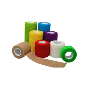 Dark Brown Skin Color Elastic Adhesive Bandage Tape Medical Adhesive Bandage