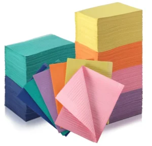 Dental Bibs 2 Ply 3 Ply Tissue Waterproof Dental Bib Disposable Tattoo Cleaning Wipes