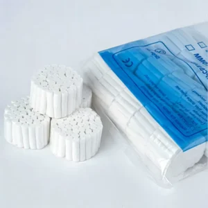 Dental Clinic Oral Treatment Disposable Absorbent Cotton Rolls 100% Pure Cotton Teeth