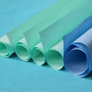 Dental Disposable Medical Autoclave Sterilization Wrapping Crepe Paper 40*40cm
