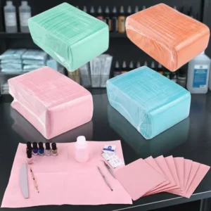 Dental Disposable Patient Bib Napkin with Absorbent Pad for Oral Care Clinic