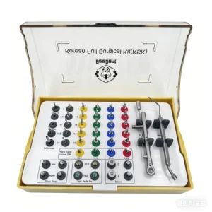 Dental Implant Kit Stainless Steel Korean Full Surgical Set Universal for Clinic Use