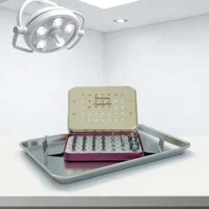 Dental Implant Surgical Kit Stainless Steel Tool Set Compatible with Dentium Guide Kit Full Series