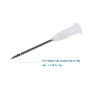 Dental Intraligamentary Side Hole Needle 30G Short Bevel Disposable Injection Needle for Periodontal Dental Syringe