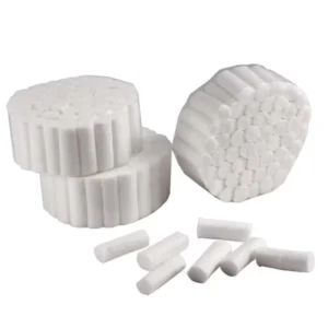 Dental Medical Cotton Roll 10*38mm High Absorbency Hydrophilic Disposable Absorbent Cotton Rolls