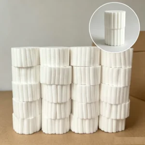 Dental Medical Disposable Absorbent Cotton Rolls 10*38mm High Absorbency Hydrophilic CE Certified 50 Rolls Pack