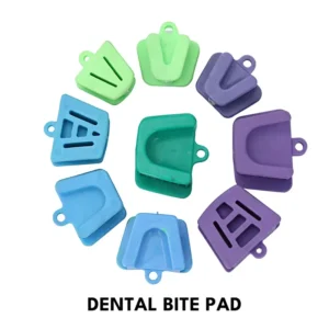 Dental Mouth Opener Silicone Bite Block Purple Large Size Precision Safety Hole