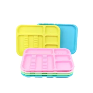 Dental Multi Purpose Instrument Divided Tray Storage Clinic Lab Surgical Tray