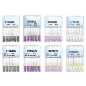 Dental Root Canal File D Finder Stainless Steel Hand Files