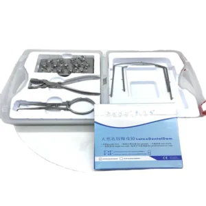 Dental Rubber Dam Kit for Adults Children Stainless Steel with High Quality Material
