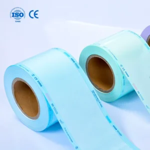 Dental Sterilization Pouch Reel Heat Sealing Bags Sterilization Flat Reel Roll Equipment Pouches