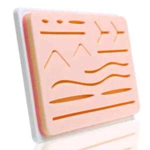 Dental Surgical Suture Practice Kit Manual Silicone Skin Suture Model Practice Pad Set