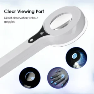 Dermatology Beauty Device Medical Woods Lamp Skin Analyzer UV Magnifying Lamp for Skin Examination for Pets and Human