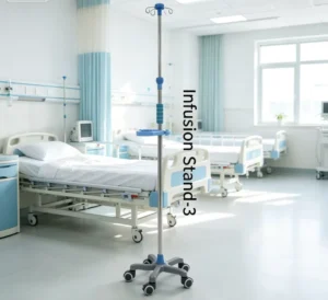 Detachable Infusion Stand with a Detachable Tray Suitable for Hospital Medical Equipment