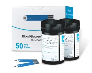 Diabetic Blood Test Strips Blood Sugar Testing Strips Homeblood Glucose Meter 10/25/50/100 Each Pack