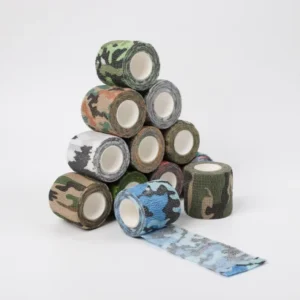 Different Colored Camouflage Patterns Non Woven Cohesive Self Adhesive Bandage Contention Sport for Athletes