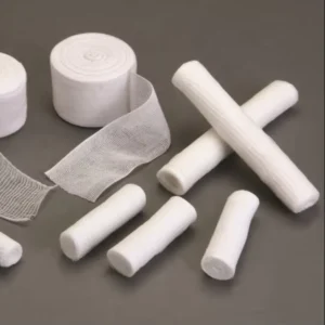 Different Size CE Medical Hospital Gauze Roll Medical Surgical Consumables Sterile Cotton Gauze Roll Bandage for Protection
