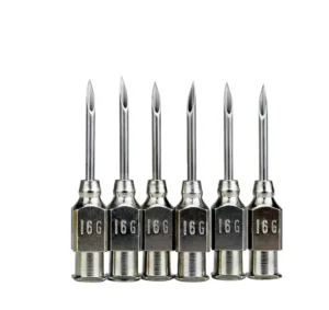 Different Size Metal Stainless Steel Animal Injector Needles Poultry Animal Veterinary Vaccination Needles