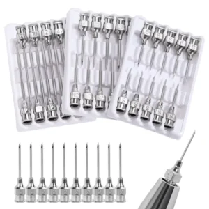 Different Size Veterinary Vaccination Syringe Needles Stainless Steel Animal Vaccine Injection Needle