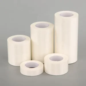 Direct Factory Medical Disposable Surgical Silk Adhesive Tape silk Plaster Roll jagged Edge Tape1″x10ydz 2″x10ydz 3″x10ydz
