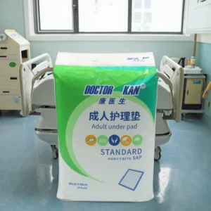 Direct Factory Supply Disposable Waterproof Non Woven 3 Ply Underpad Super Speed Absorbency for Nursing Four corner Positioning