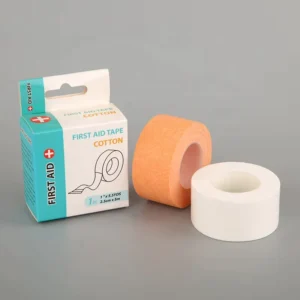 Direct Factory of Zinc Oxide Adhesive Plaster Roll Medical Cotton Adhesive Tape Surgical Tape Roll