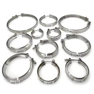 Direct Fit OE Standard V-band Clamp Exhaust Muffler DPF Vband Hose Clamps for Car Turbo Outlet