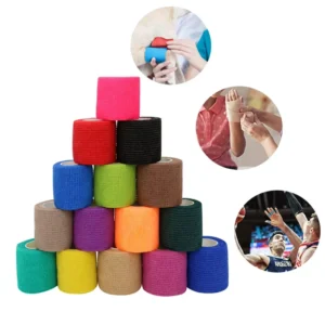 Direct From Stock Medical Elastic Self Adhesive Bandage Non Woven Wound Dressing for Sports Safety