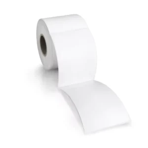 Direct Thermal Printer Compatible Multi-Purpose White Self-Adhesive Barcode Label Paper Heat Sensitive Thermal Roll