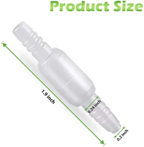 Disinfecting Type Oxygen Tube Adaptor 360 Degree Swivelling Connector for Blood Test Tubes Class II Medical