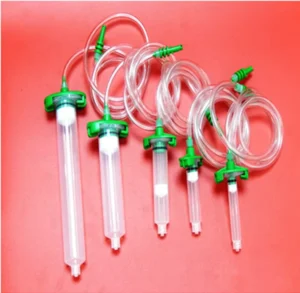 Dispensing Syringe Piston Connector 3 Piece Set 3cc 55cc Dispensing Syringe Adapter Dispensing Machine Consumables