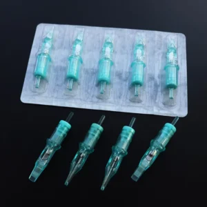 Disposable 1.5mm Tattoo Needles Customized Cartridge for Body Art Private Label