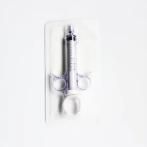 Disposable 10ml 12ml Fingers Ring Dose Control Syringes 3 Ring Syringes