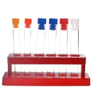 Disposable 12x75mm Medical Laboratory Consumables PS Plastic Test Tubes Vials