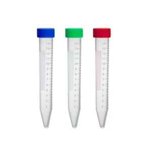 Disposable 15ml Centrifuge Tube with Blue Cap PP Material Customizable OEM Support Printed Scale
