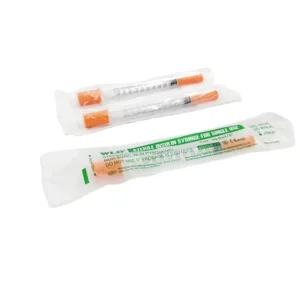 Disposable 1ml 0.5ml 0.3ml Safety Insulin Syringe