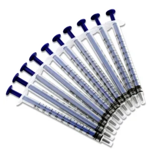 Disposable 1ml Medical Luer slip Syringe Without Needle