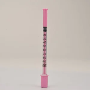 Disposable 1ml Pink Insulin Syringe 31G X 6mm Ultra Sharp Needle for Cats Veterinary Use